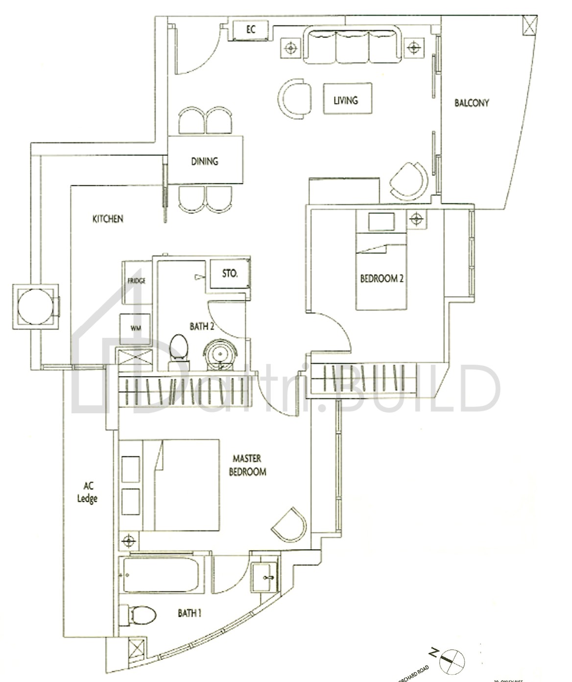 VISIONCREST B1 floorplan (watermarked)