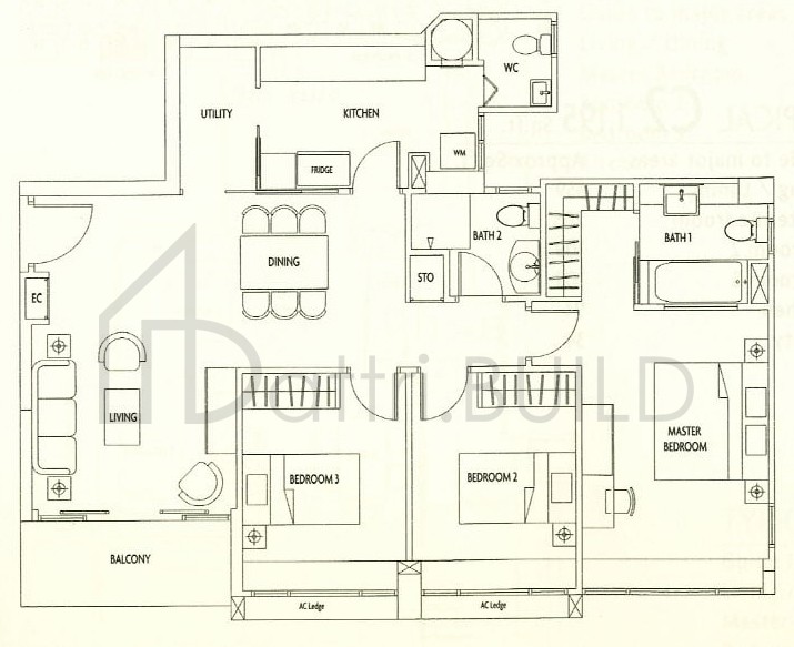 VISIONCREST C1 floorplan (watermarked)