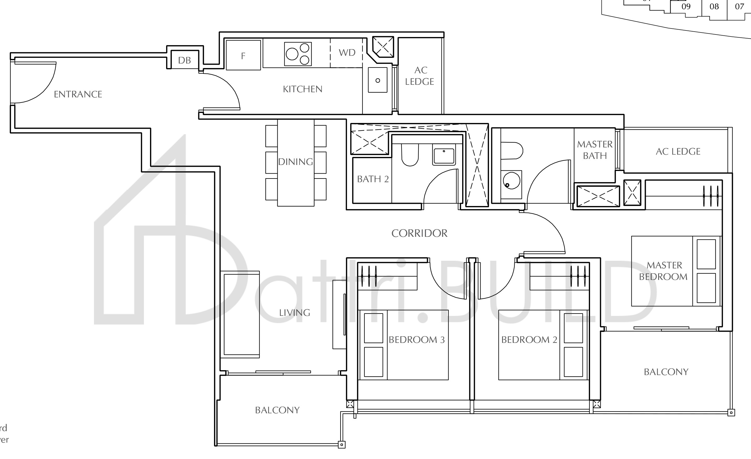 JUI RESIDENCES C3 floorplan (watermarked)