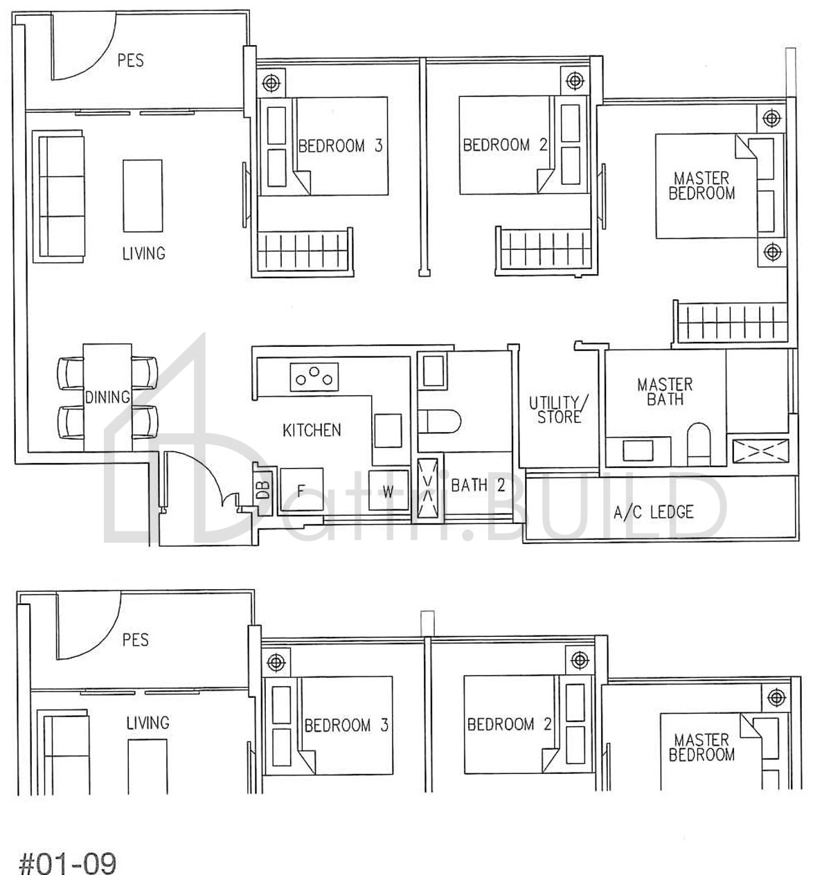 ECOPOLITAN C1P floorplan (watermarked)