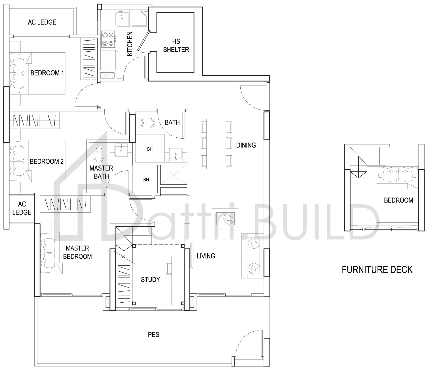 URBAN VISTA 22D2 floorplan (watermarked)