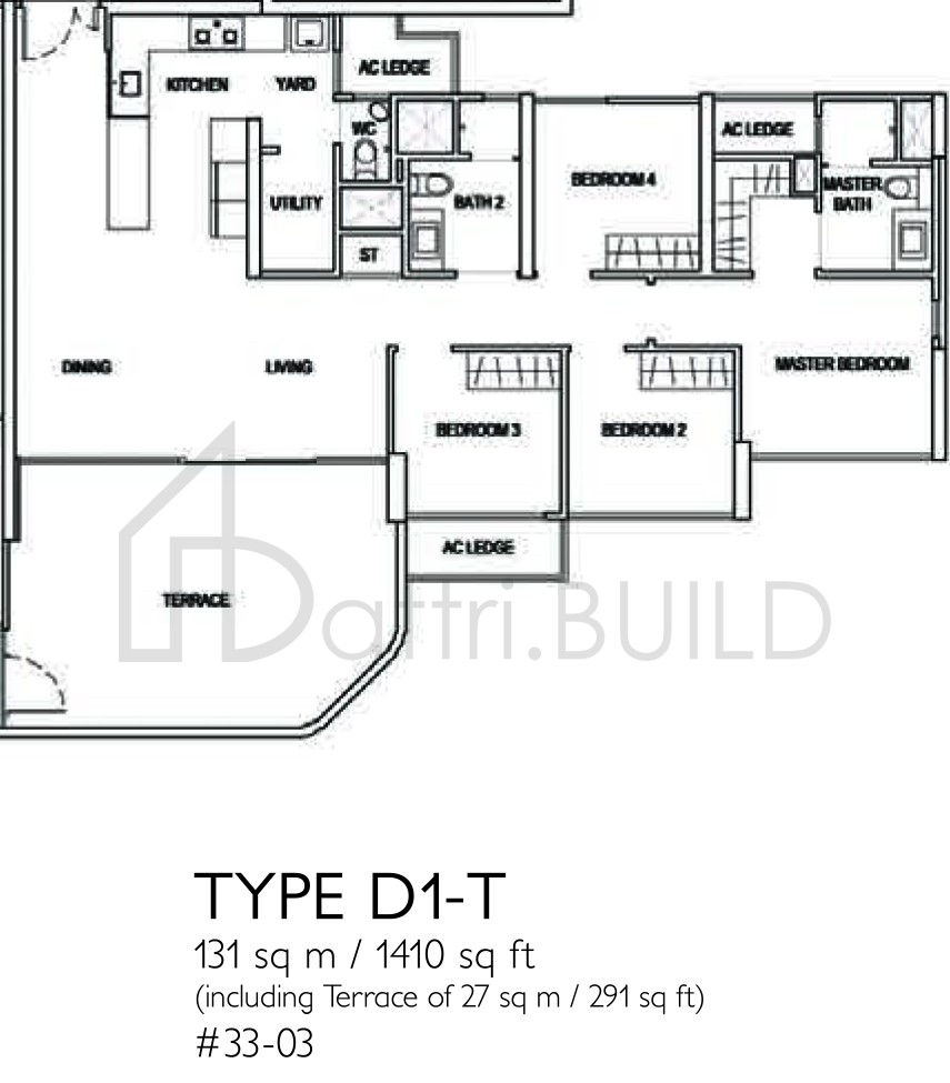 J GATEWAY D1-T floorplan (watermarked)
