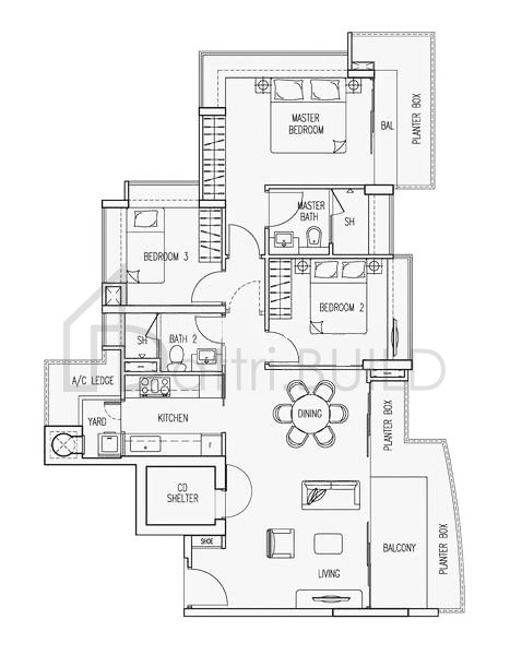 BELLERIVE B floorplan (watermarked)