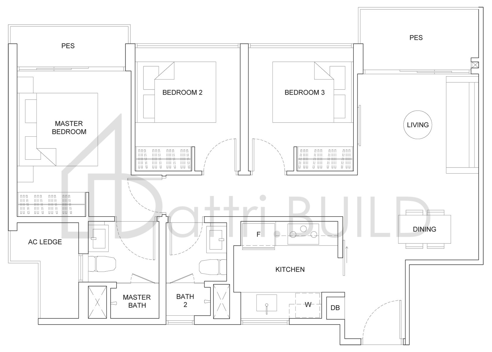 THE CRITERION B2P floorplan (watermarked)