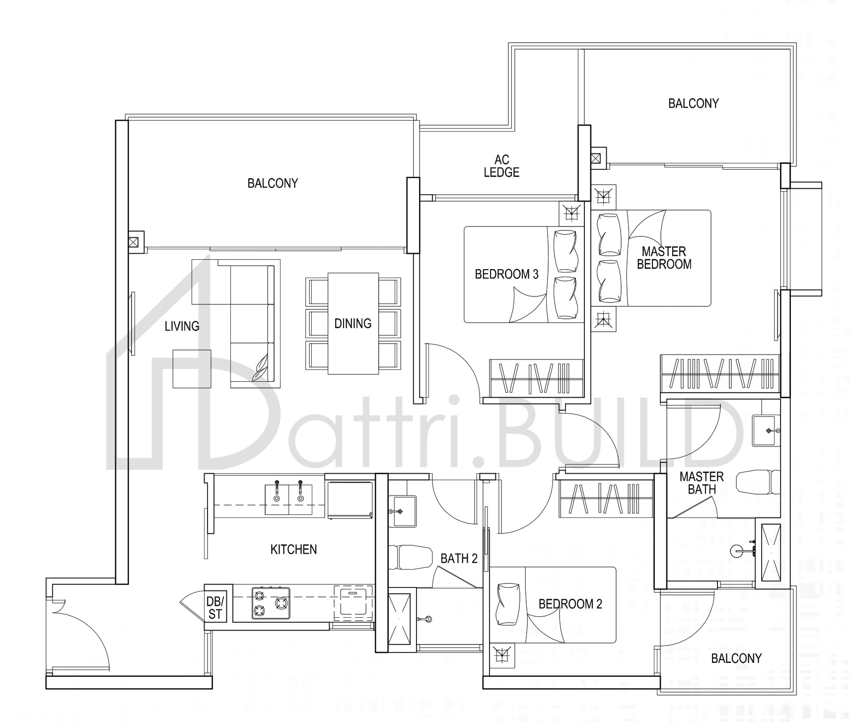 SANT RITZ C3a floorplan (watermarked)