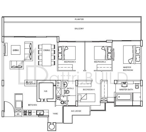 THE PEAK@BALMEG C floorplan (watermarked)