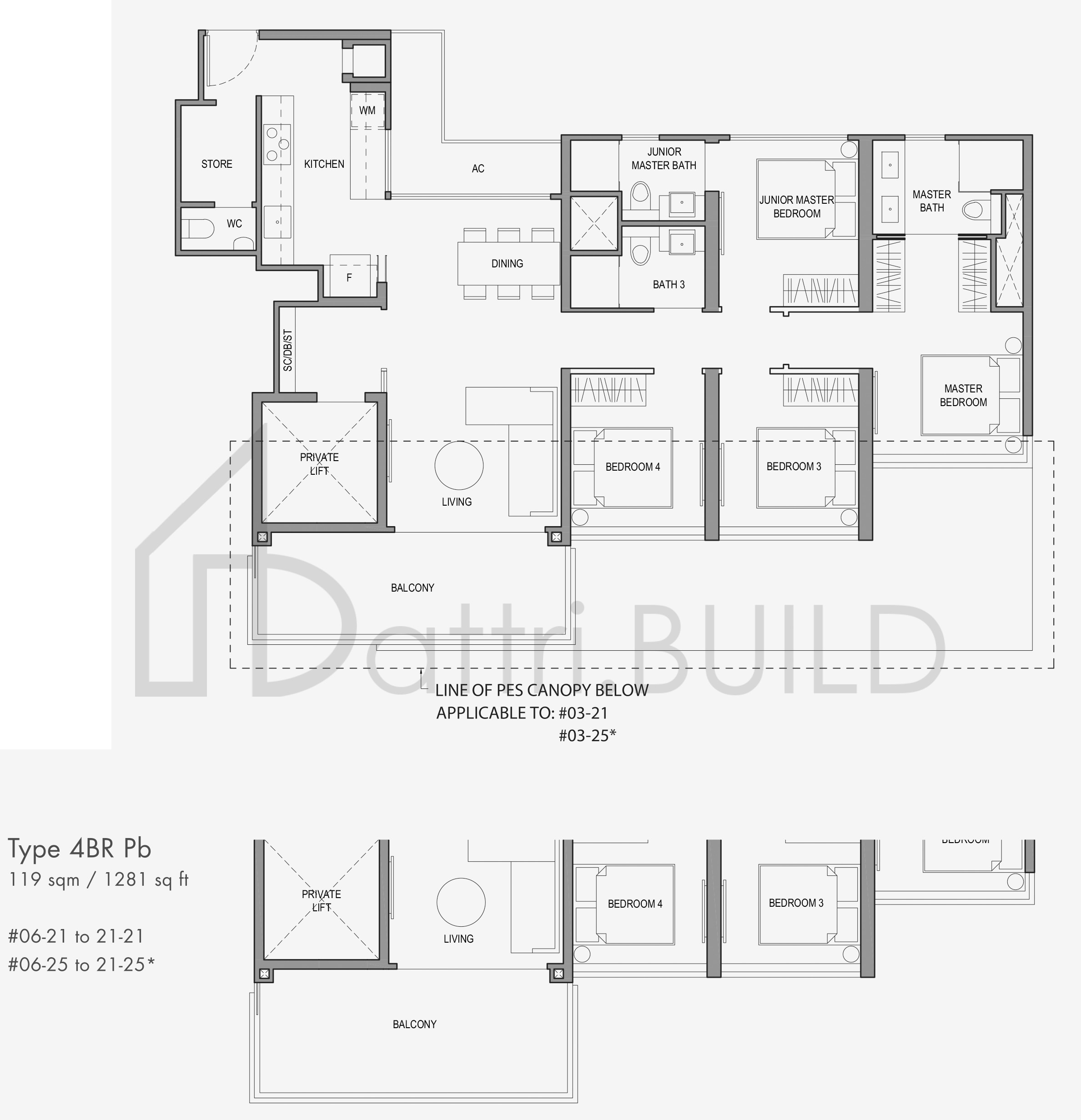 PARC BOTANNIA 4BRPb floorplan (watermarked)