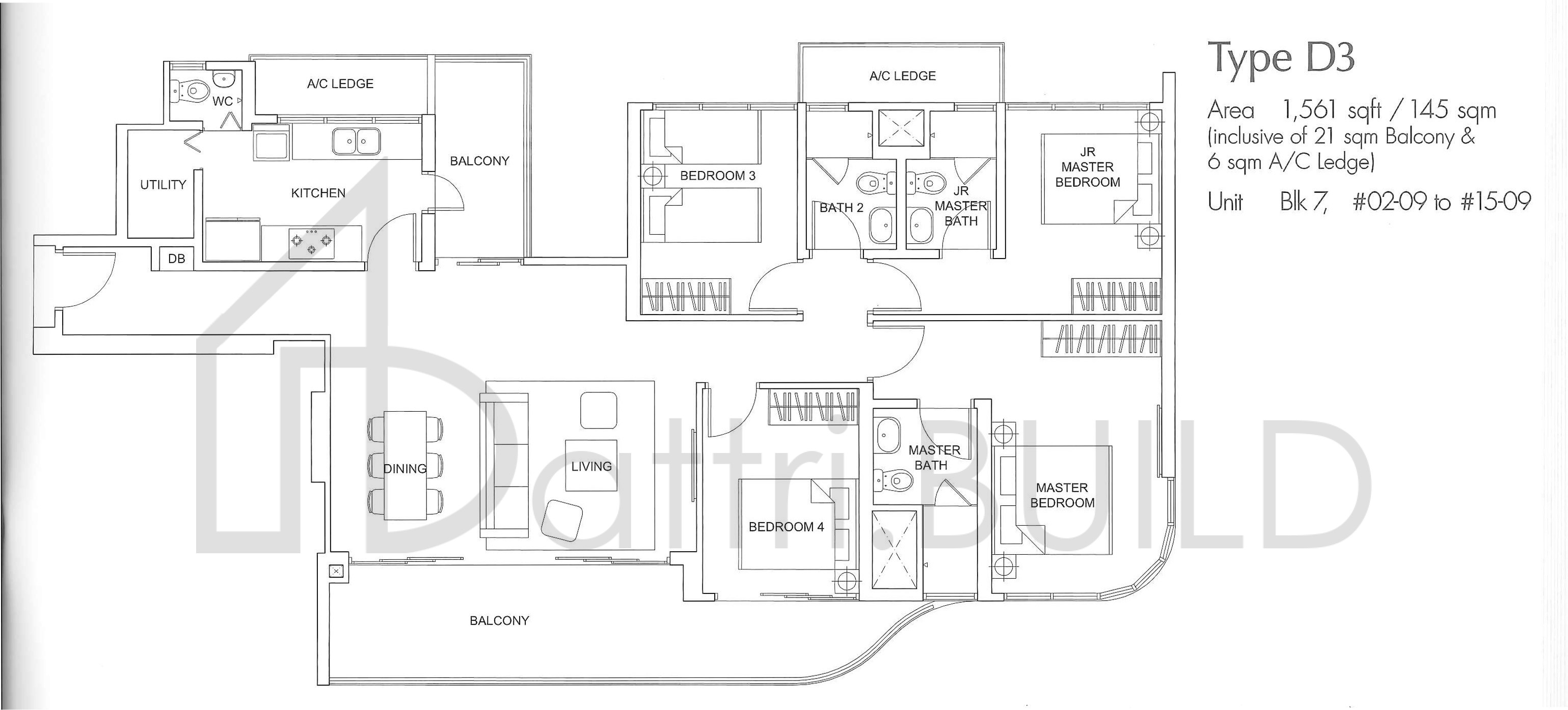 ARC AT TAMPINES D3 floorplan (watermarked)