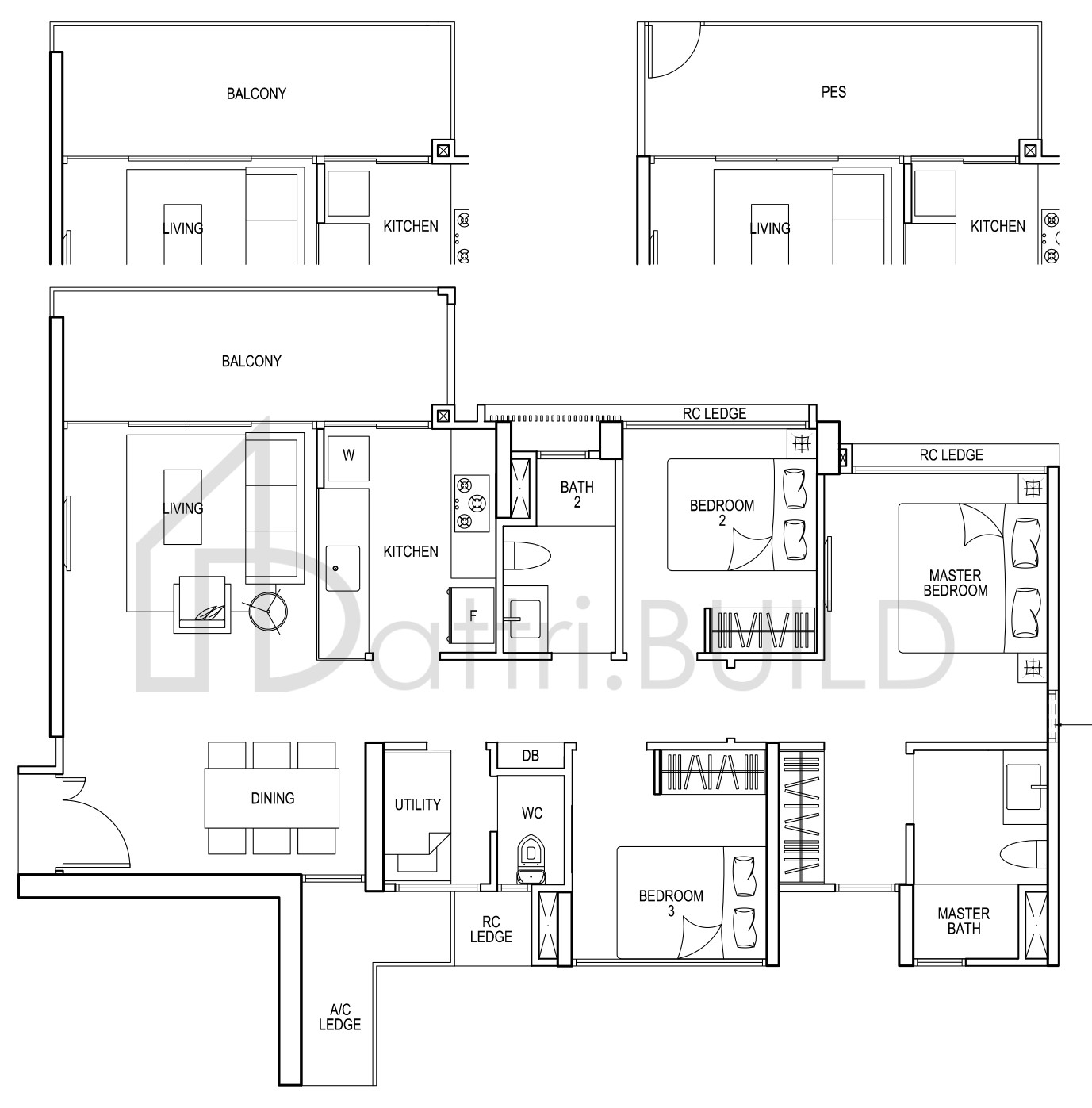 BELLEWATERS C3p floorplan (watermarked)