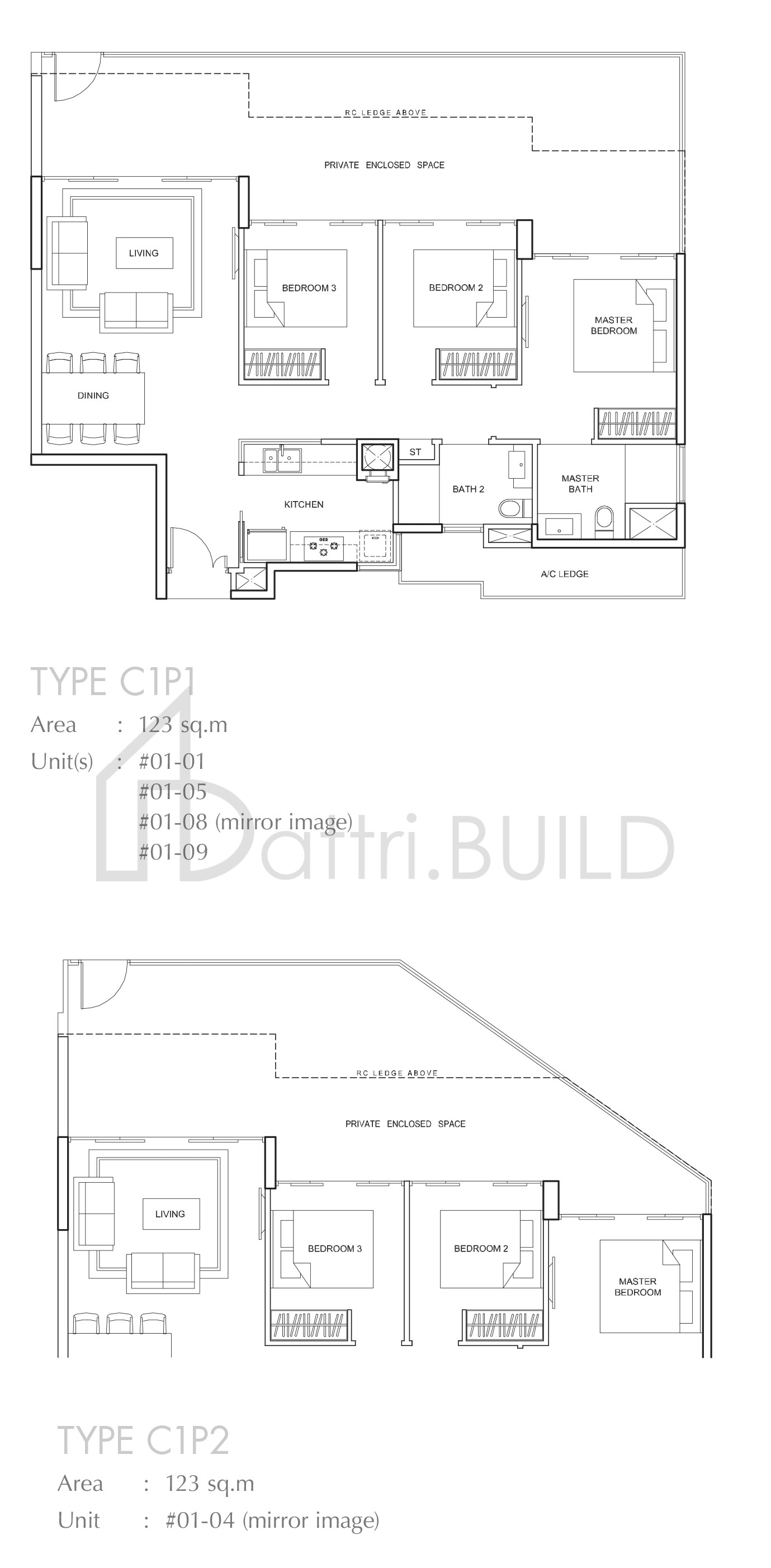 PARC CENTROS C1P2 floorplan (watermarked)