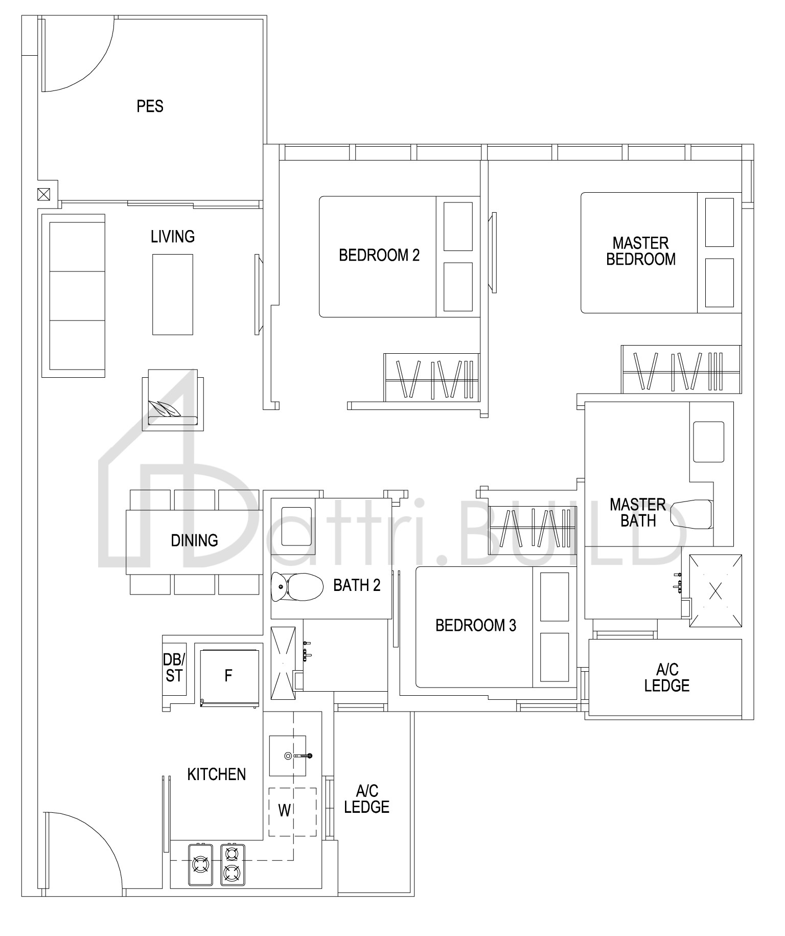 SIMS URBAN OASIS CC1-P floorplan (watermarked)