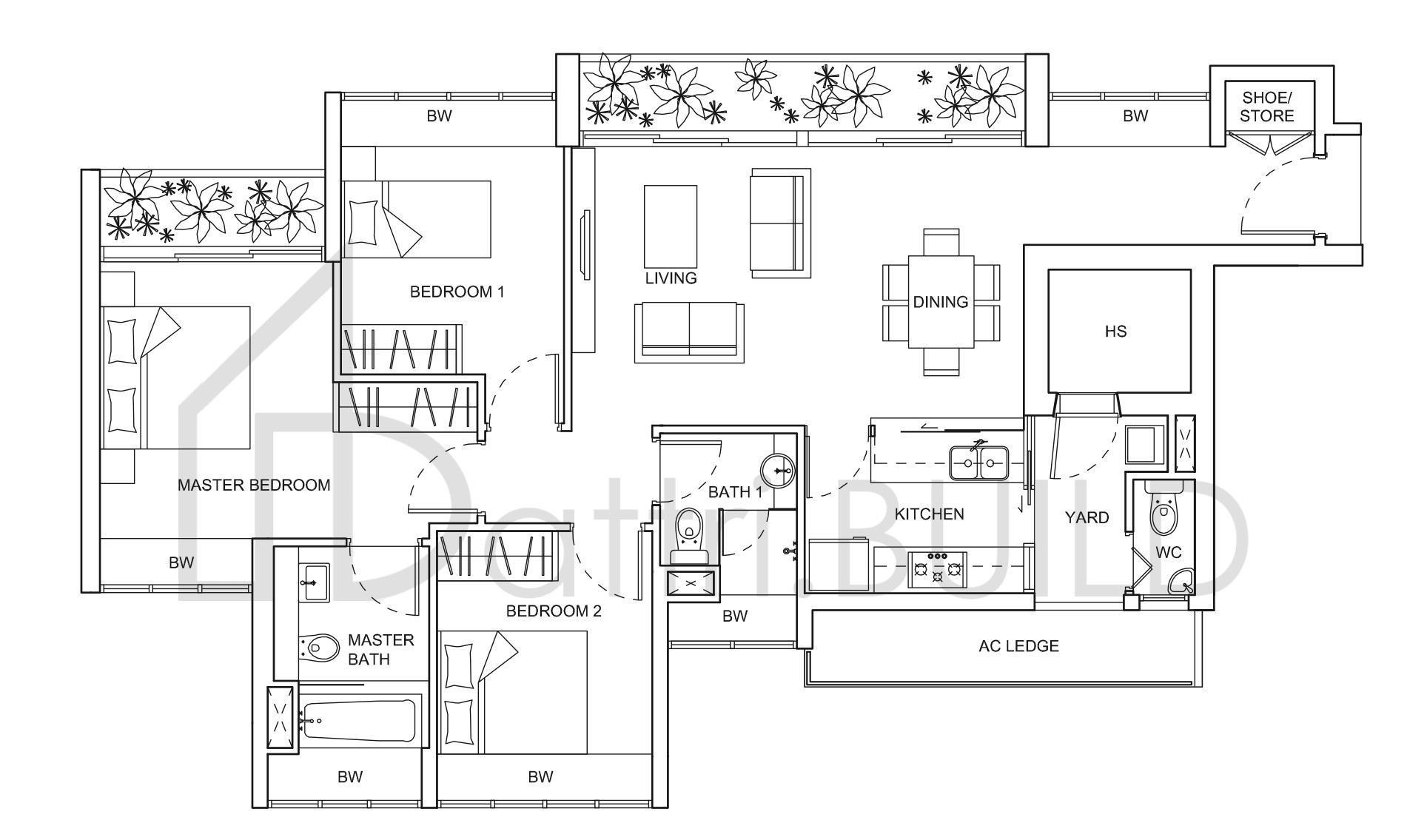 LIVIA C2 floorplan (watermarked)