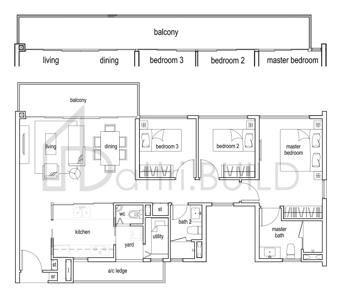 TREE HOUSE B2 floorplan (watermarked)