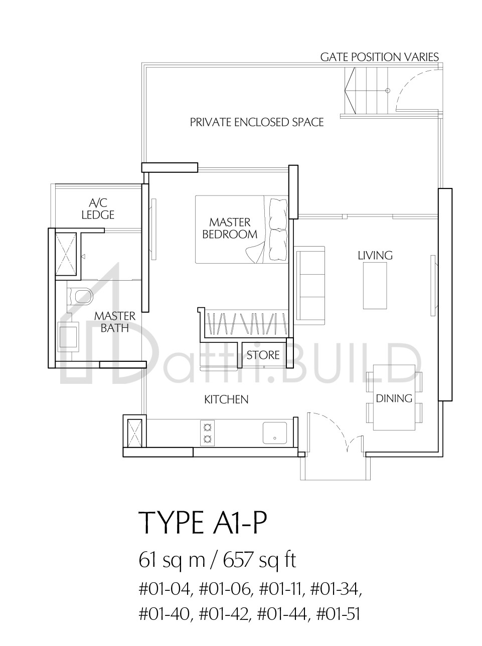 TERRASSE A1-P floorplan (watermarked)