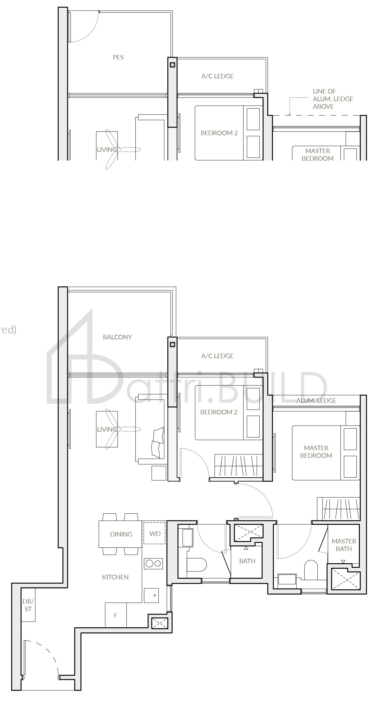 THE WOODLEIGH RESIDENCES B2c floorplan (watermarked)