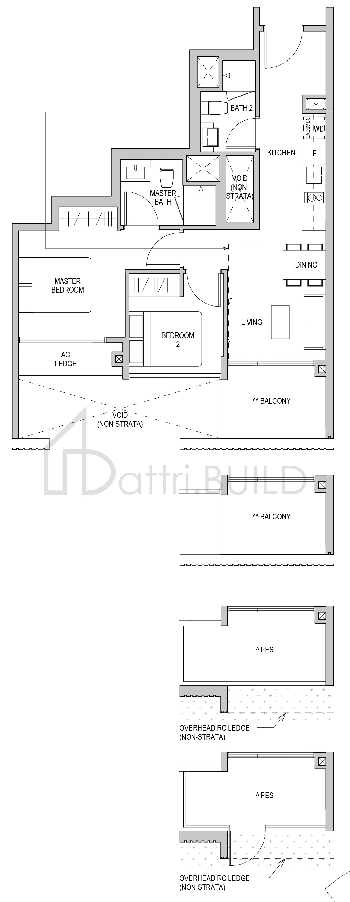 MAYFAIR MODERN B1H floorplan (watermarked)