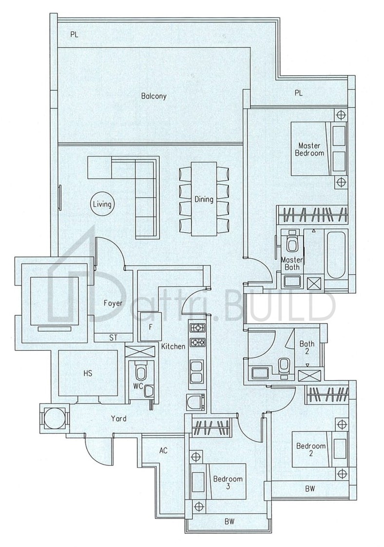 THE BEVERLY B1b floorplan (watermarked)