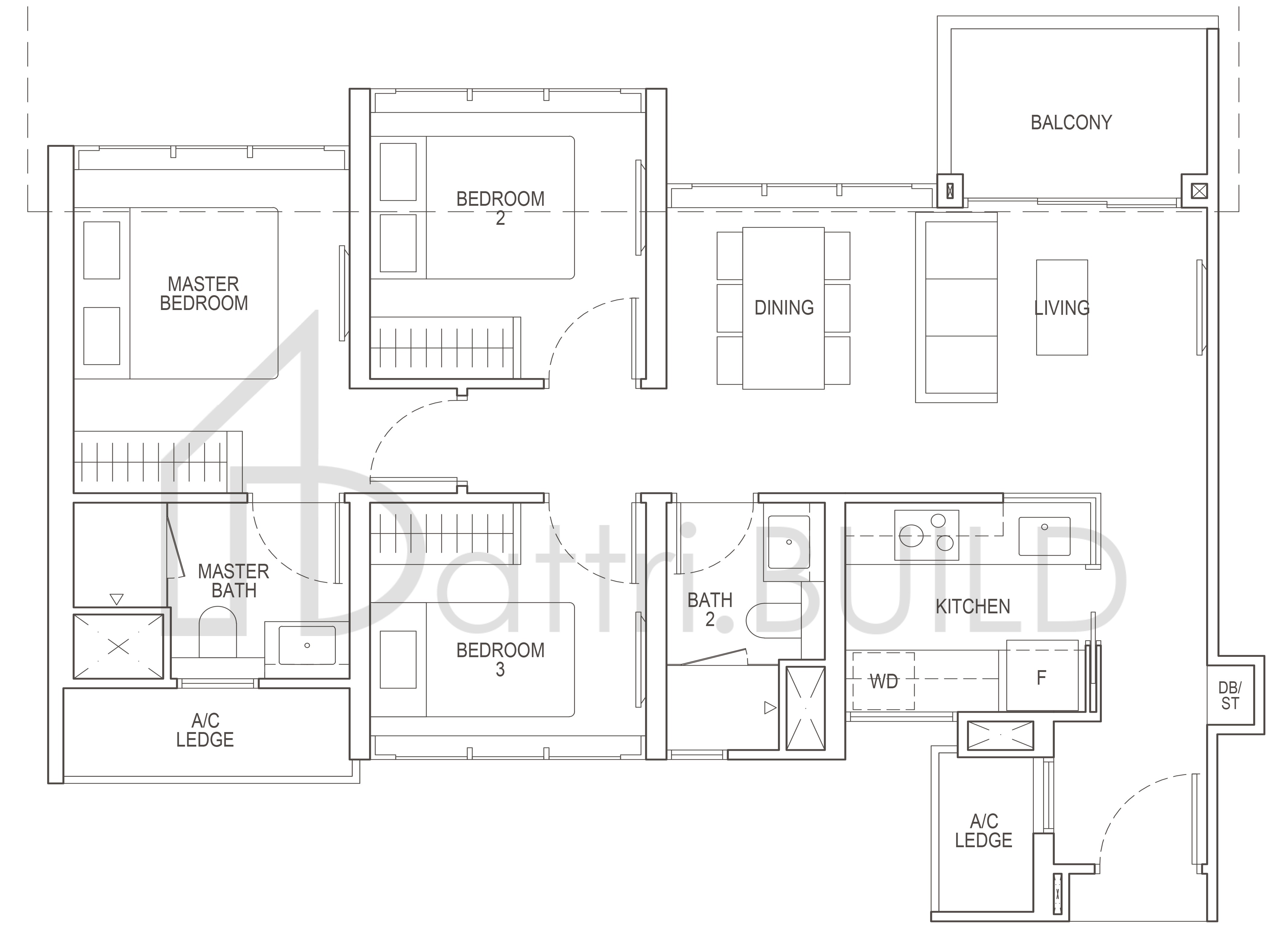IRWELL HILL RESIDENCES C1(b) floorplan (watermarked)
