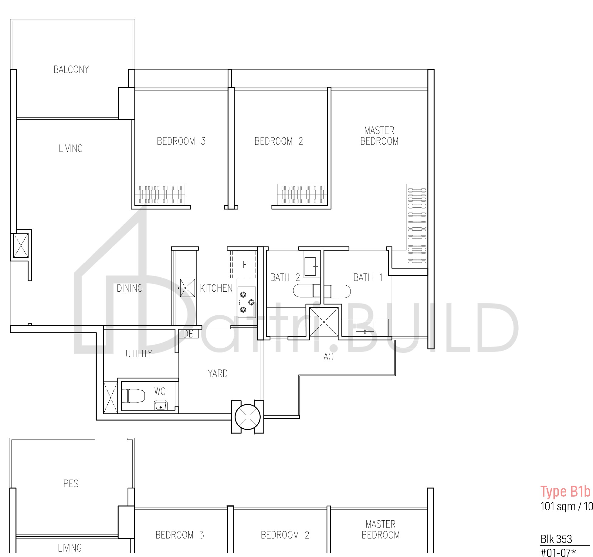 WANDERVALE B1b floorplan (watermarked)