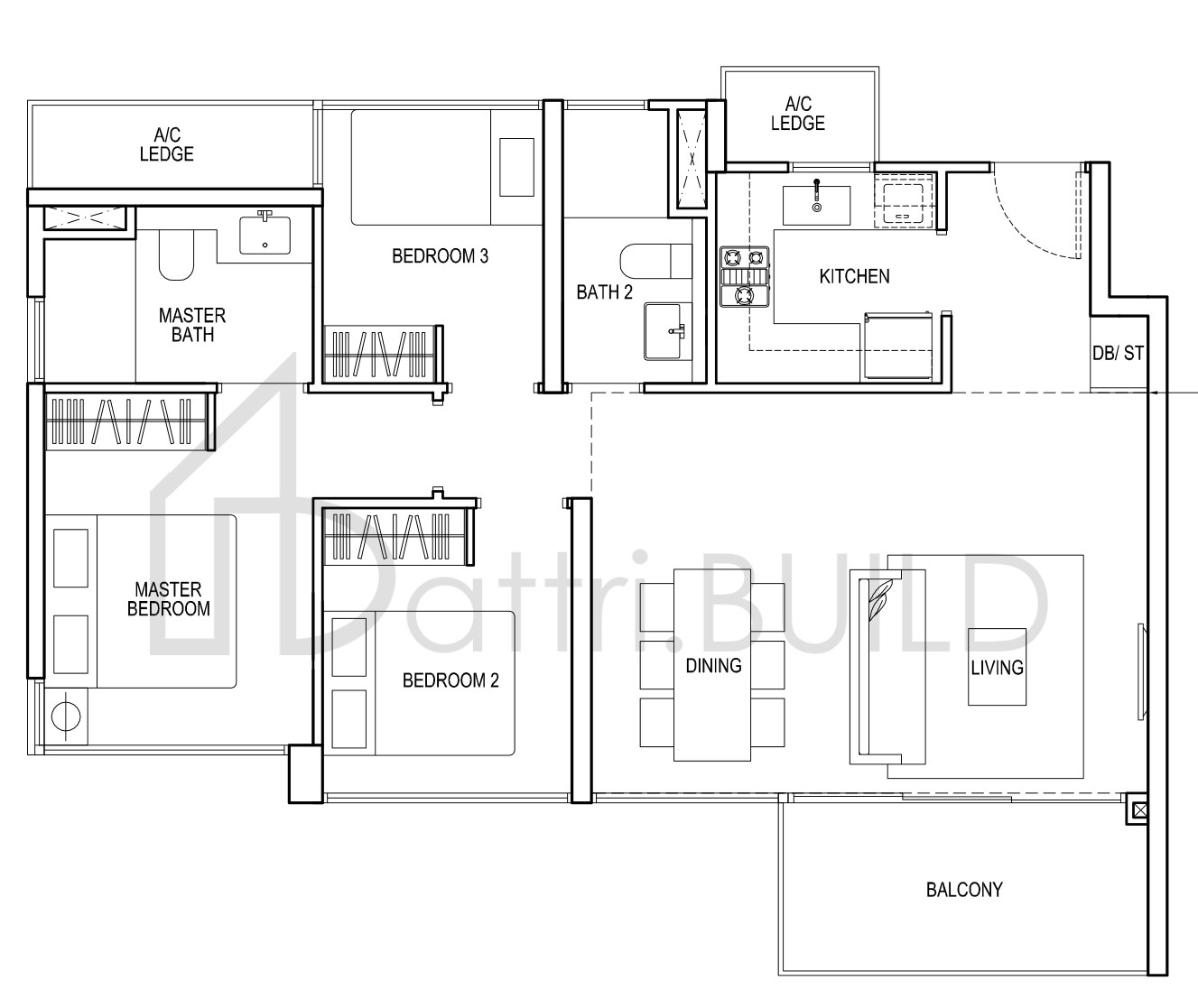 RIVERTREES RESIDENCES C1 floorplan (watermarked)