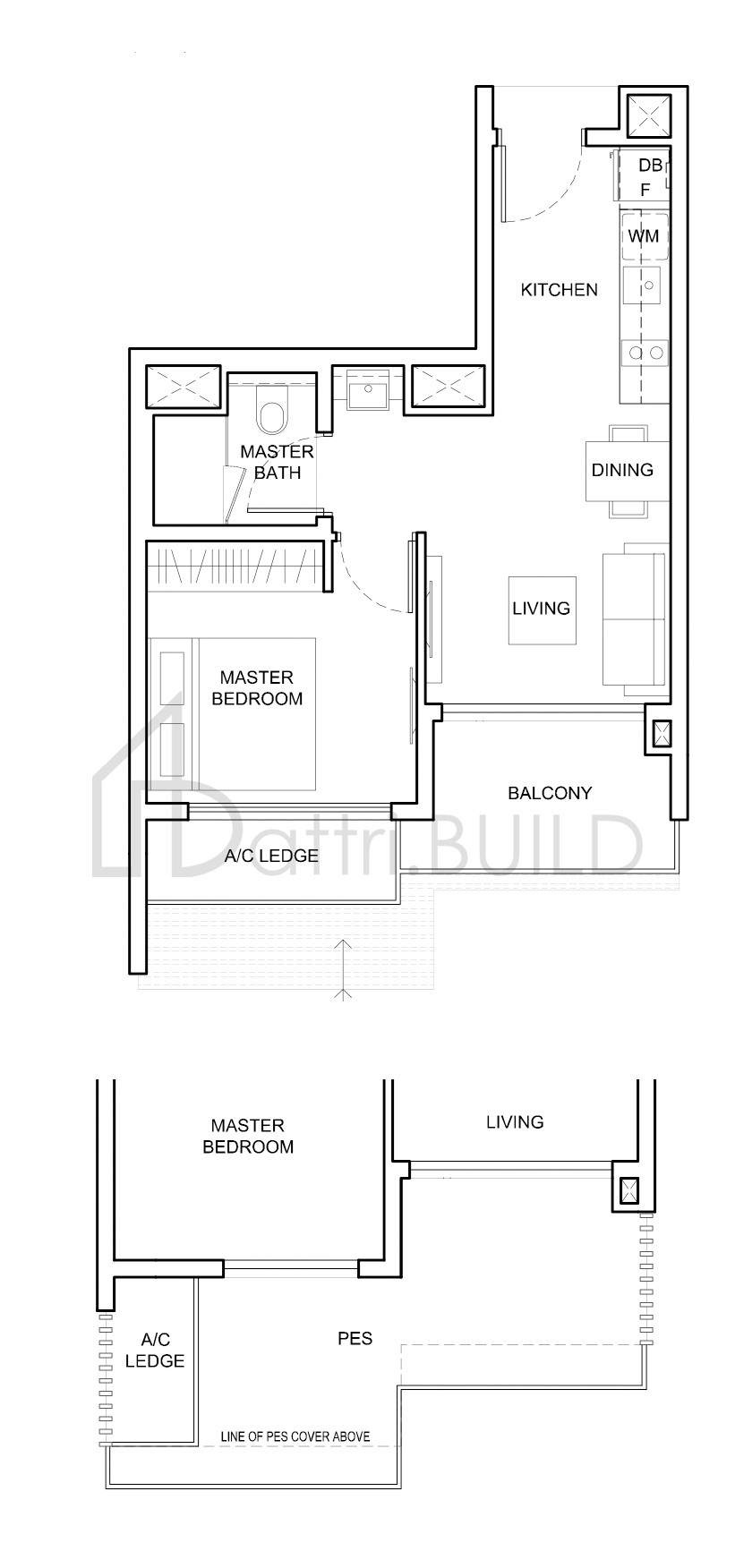 JEWEL @ BUANGKOK A2(P) floorplan (watermarked)