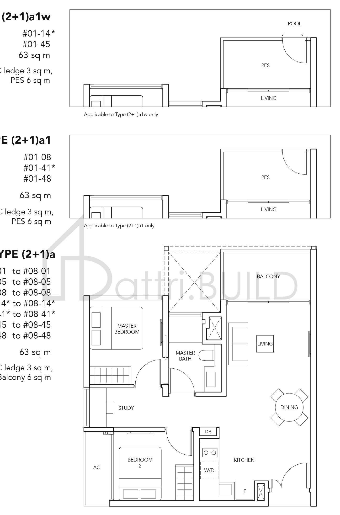 THE JOVELL (2+1)a floorplan (watermarked)