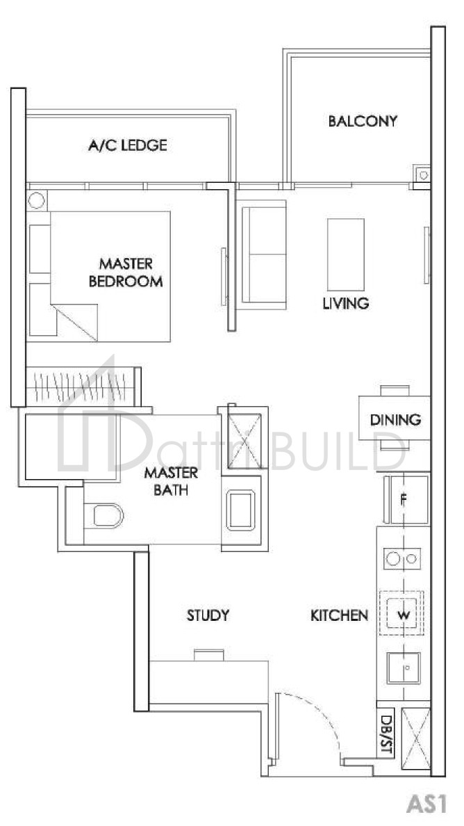THE ALPS RESIDENCES AS1 floorplan (watermarked)