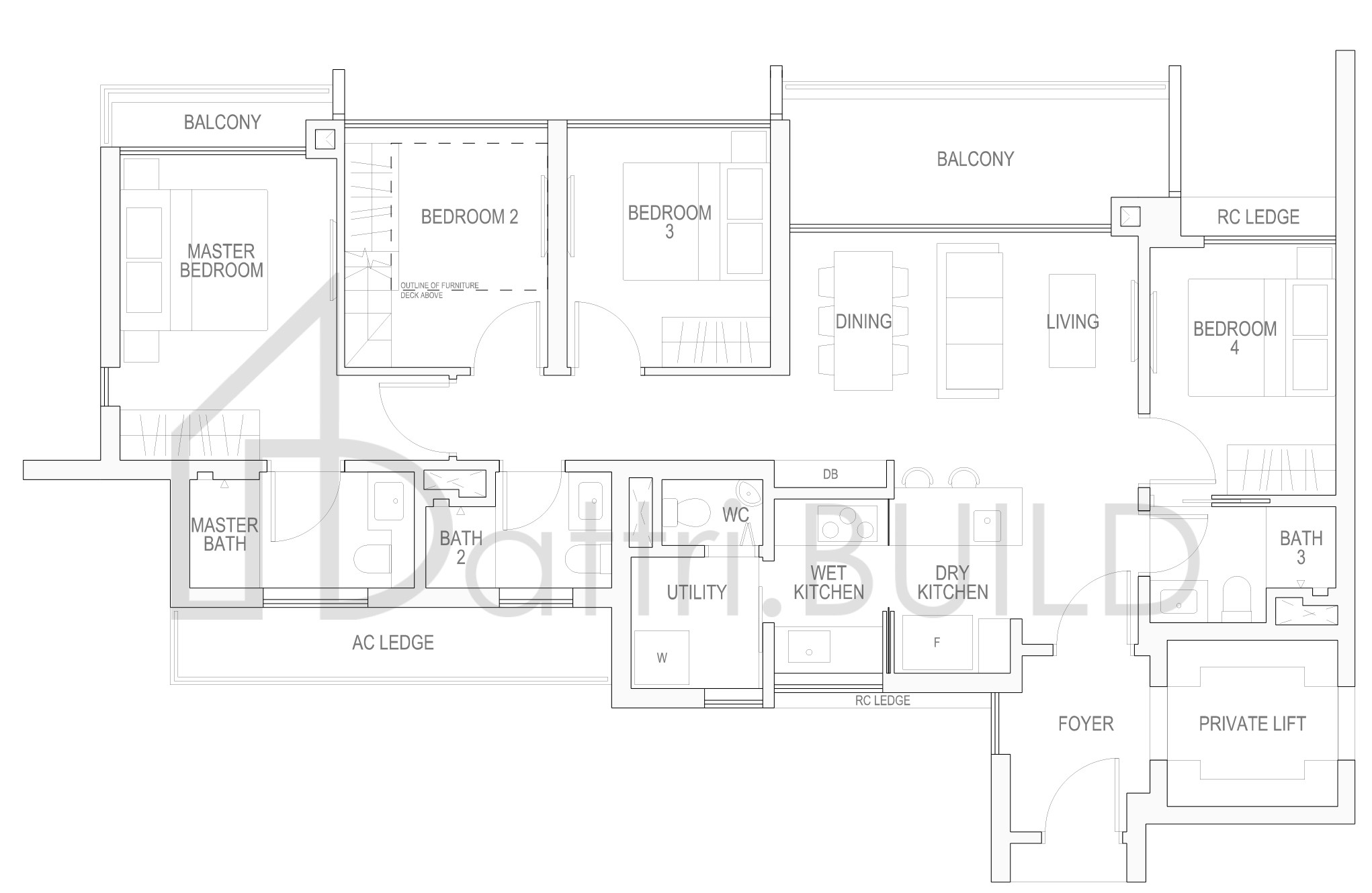 RIVERBANK @ FERNVALE DaP floorplan (watermarked)