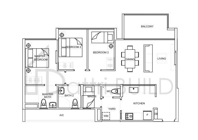 LA FIESTA C5 floorplan (watermarked)