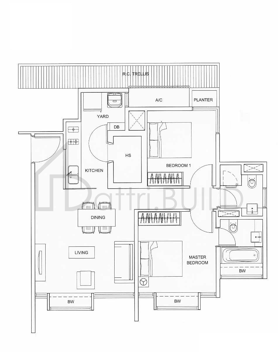 BOTANNIA A2-5 floorplan (watermarked)