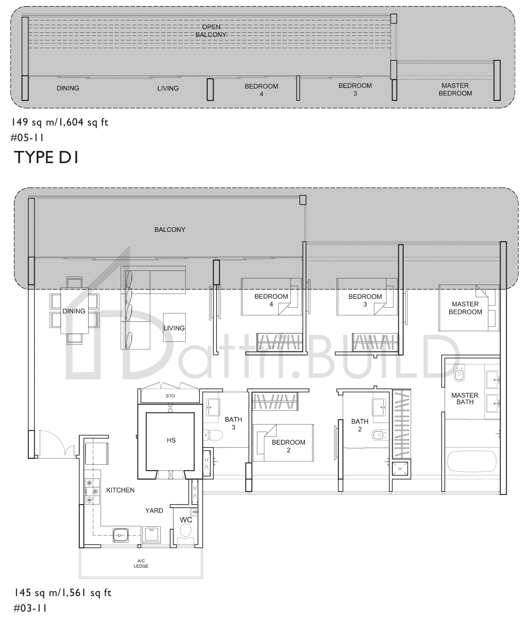 UBER 388 D1 floorplan (watermarked)