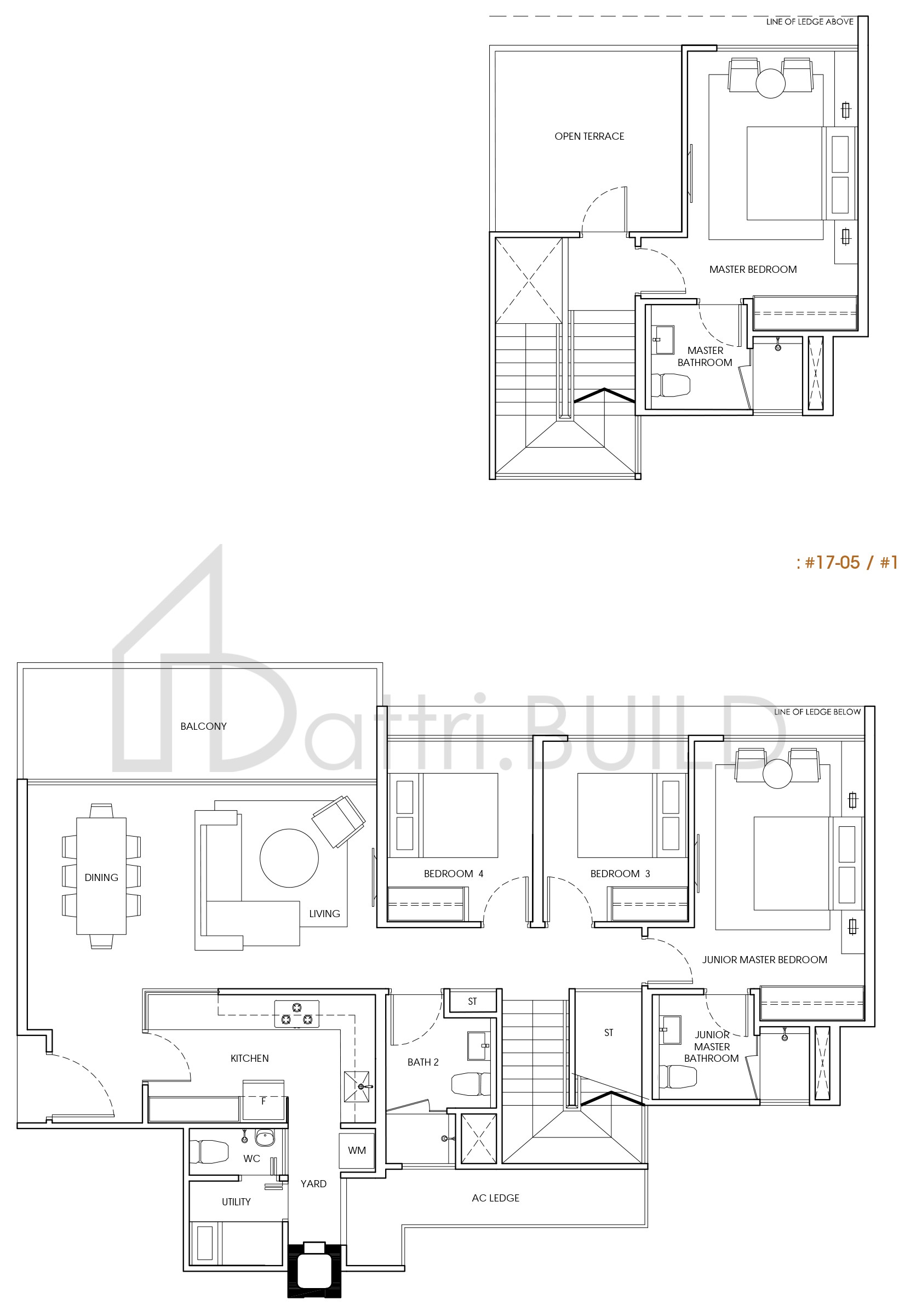 WATERWOODS C1 PENTHOUSE floorplan (watermarked)