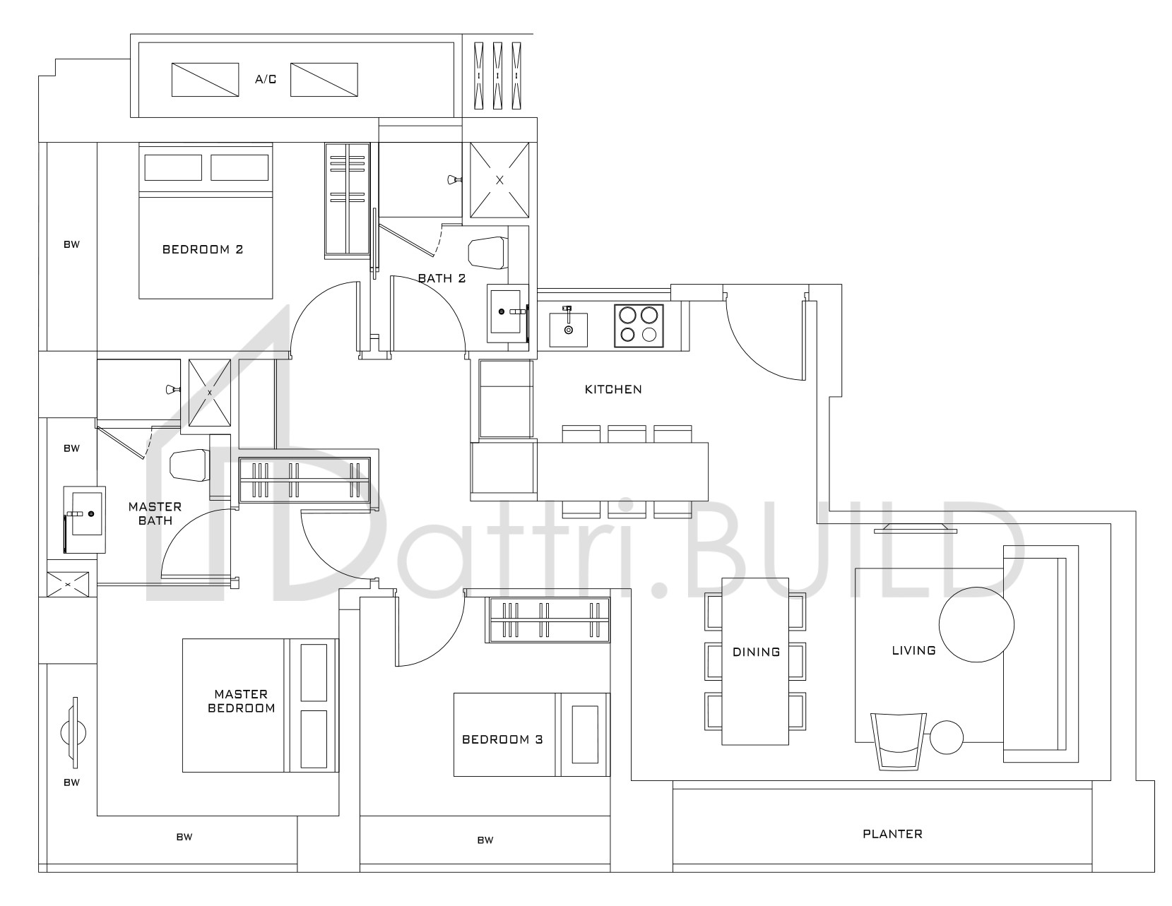 SKYSUITES@ANSON C1 floorplan (watermarked)