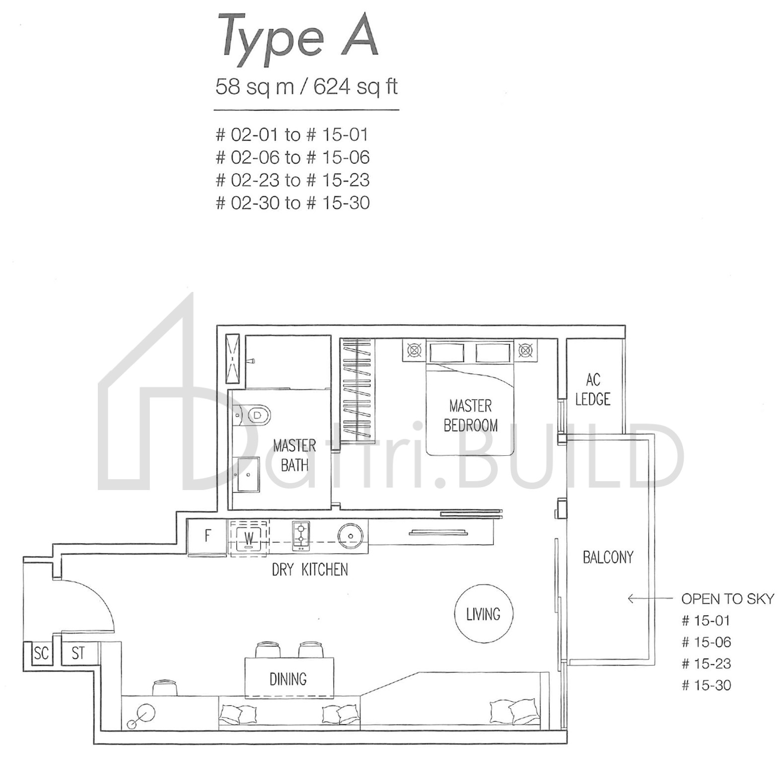 BOATHOUSE RESIDENCES A floorplan (watermarked)