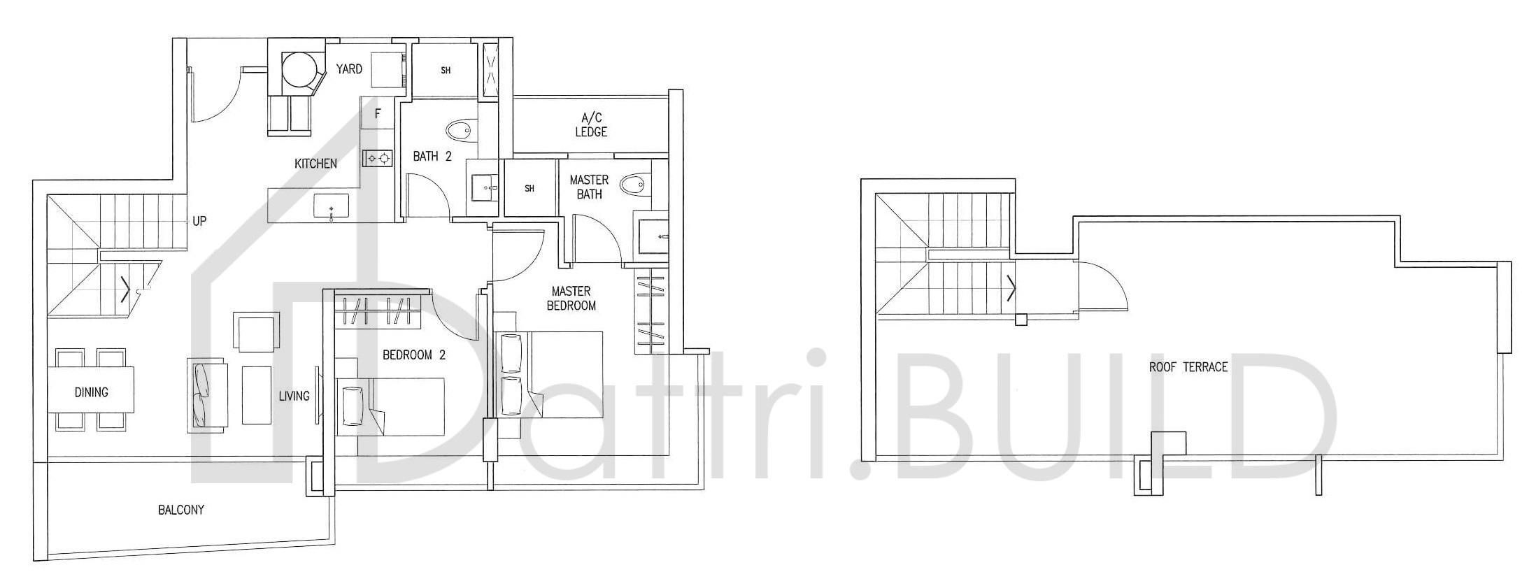 SUITES AT ORCHARD B4p floorplan (watermarked)