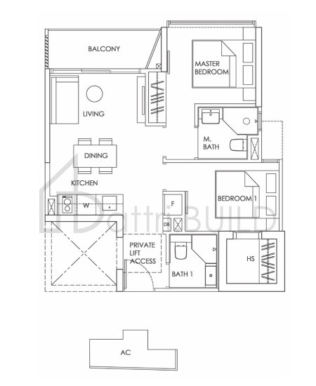 MOOI RESIDENCES B floorplan (watermarked)