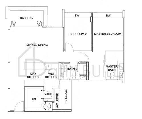 THE LANAI B1(b) floorplan (watermarked)