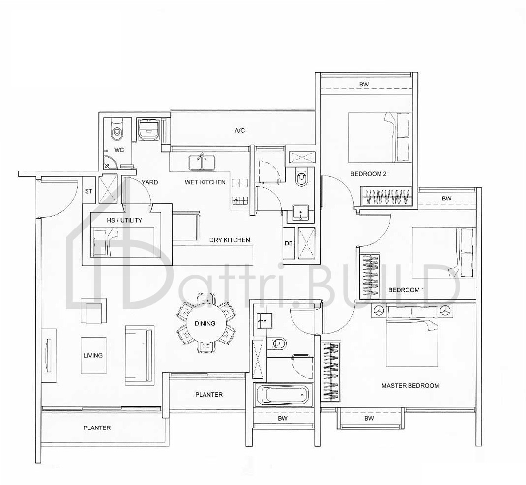 BOTANNIA B2-1L floorplan (watermarked)