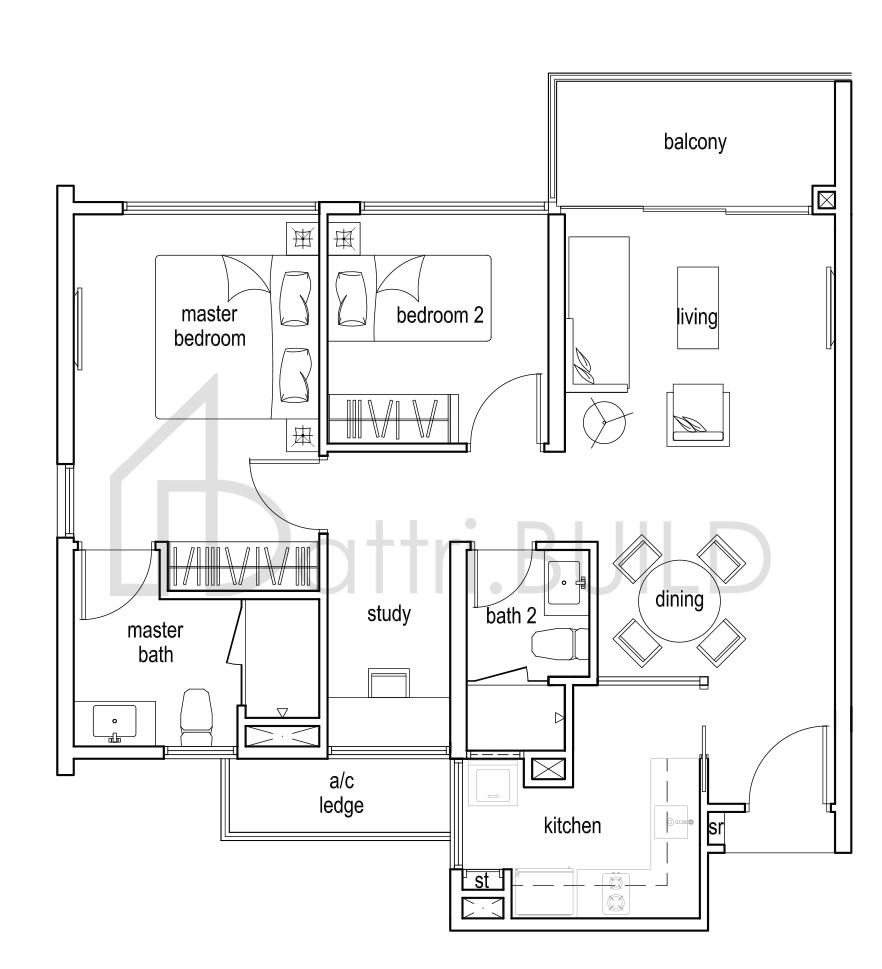 TREE HOUSE AS1 floorplan (watermarked)