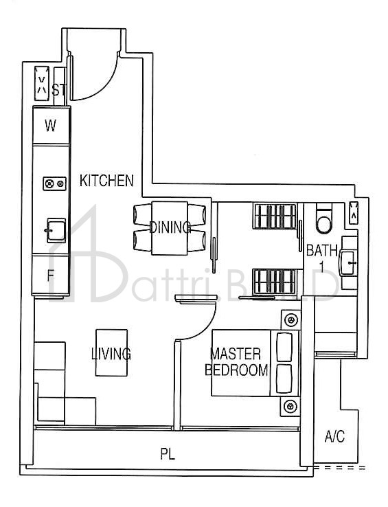 CITYLIGHTS Aa-1 floorplan (watermarked)