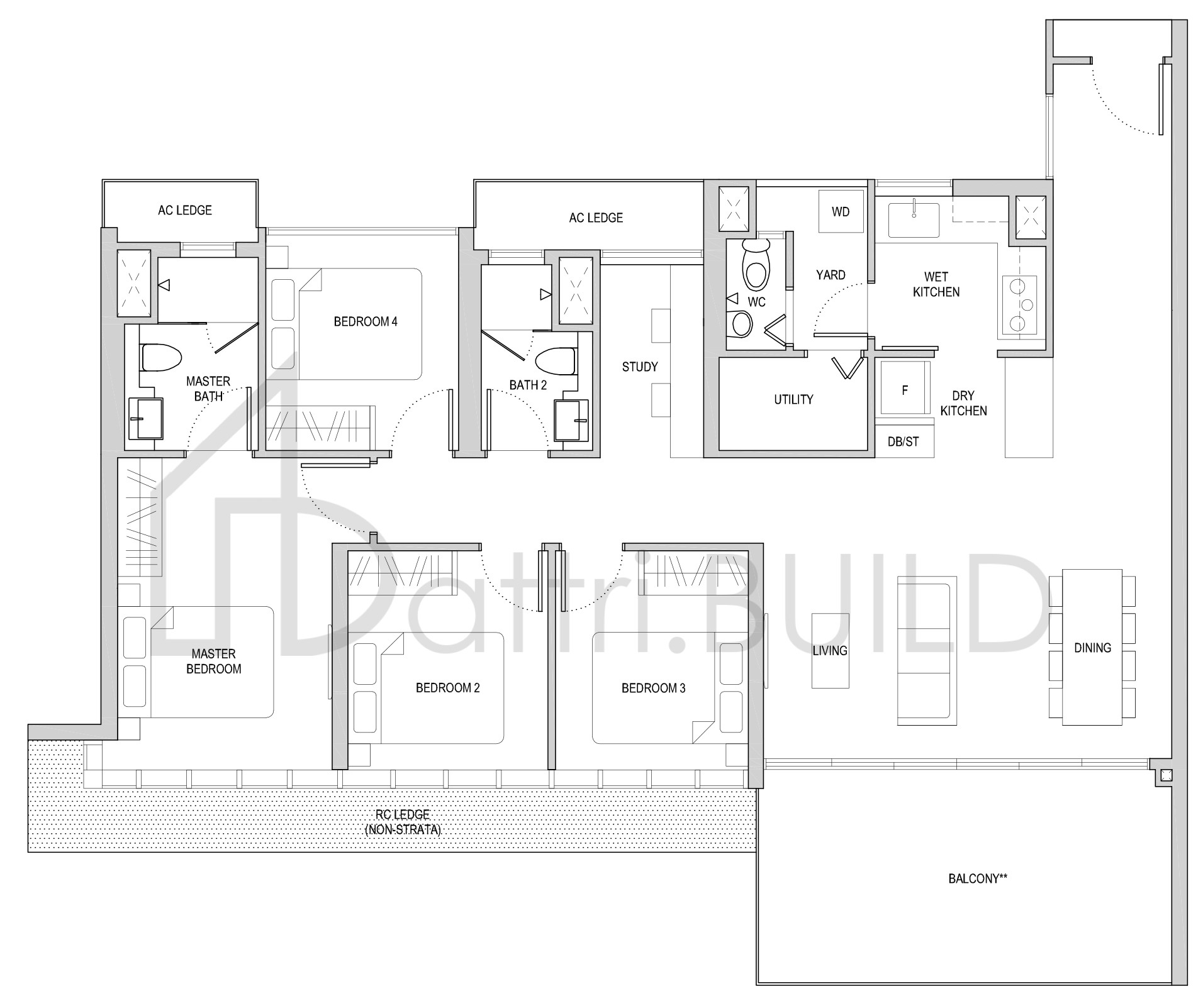 AFFINITY AT SERANGOON DS1(c) floorplan (watermarked)