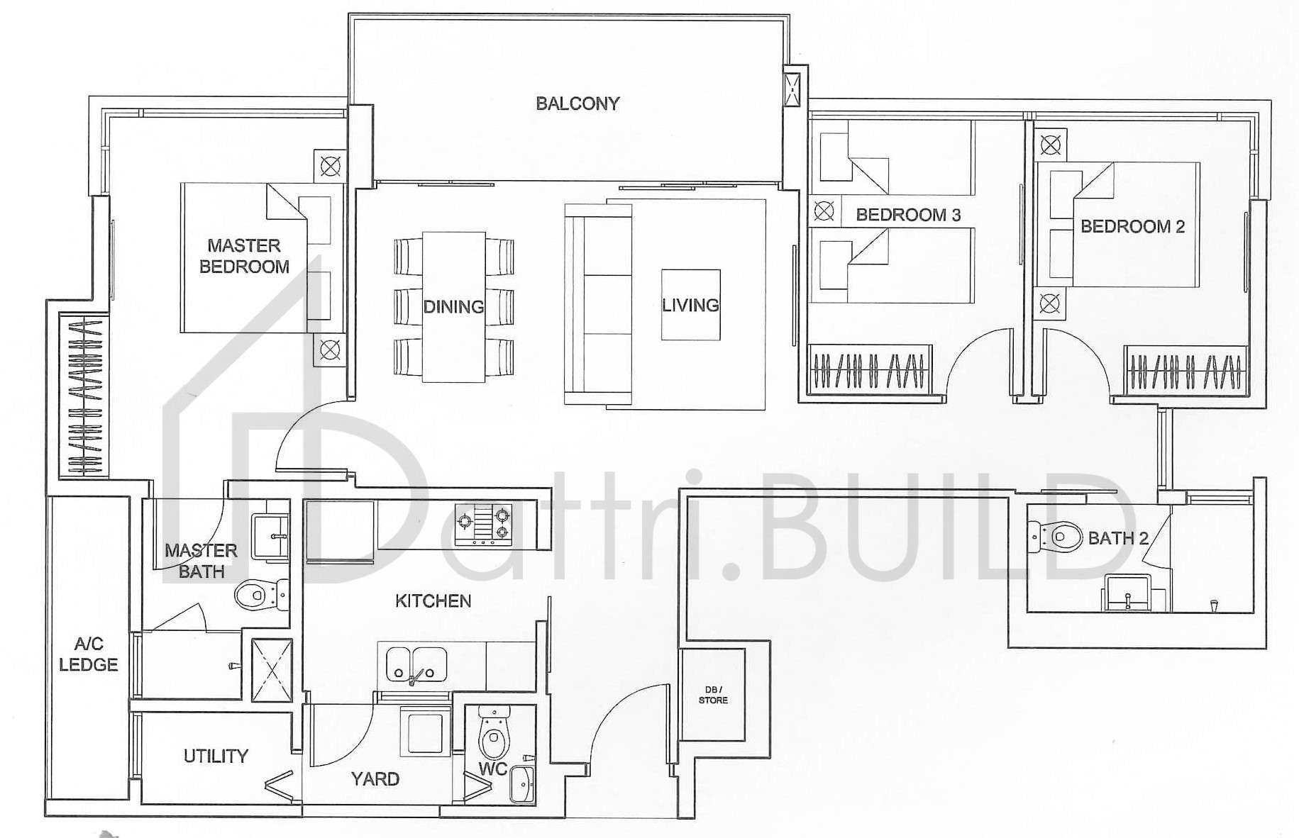 SEA ESTA C5 floorplan (watermarked)