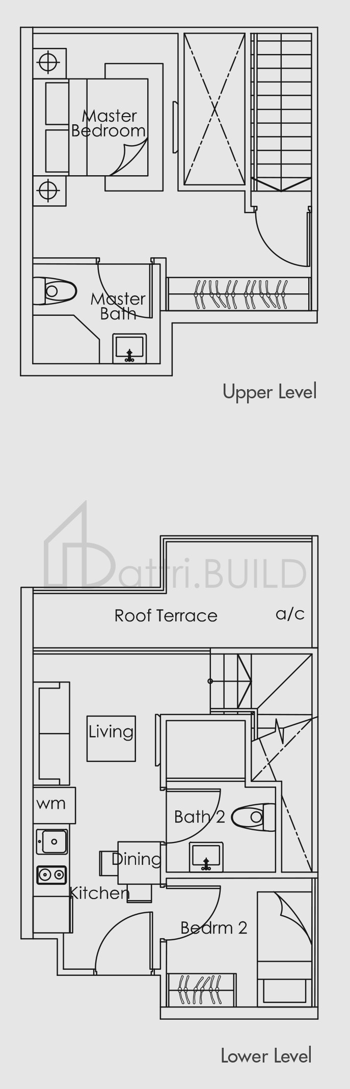 LOFT @ STEVENS PH-5 floorplan (watermarked)