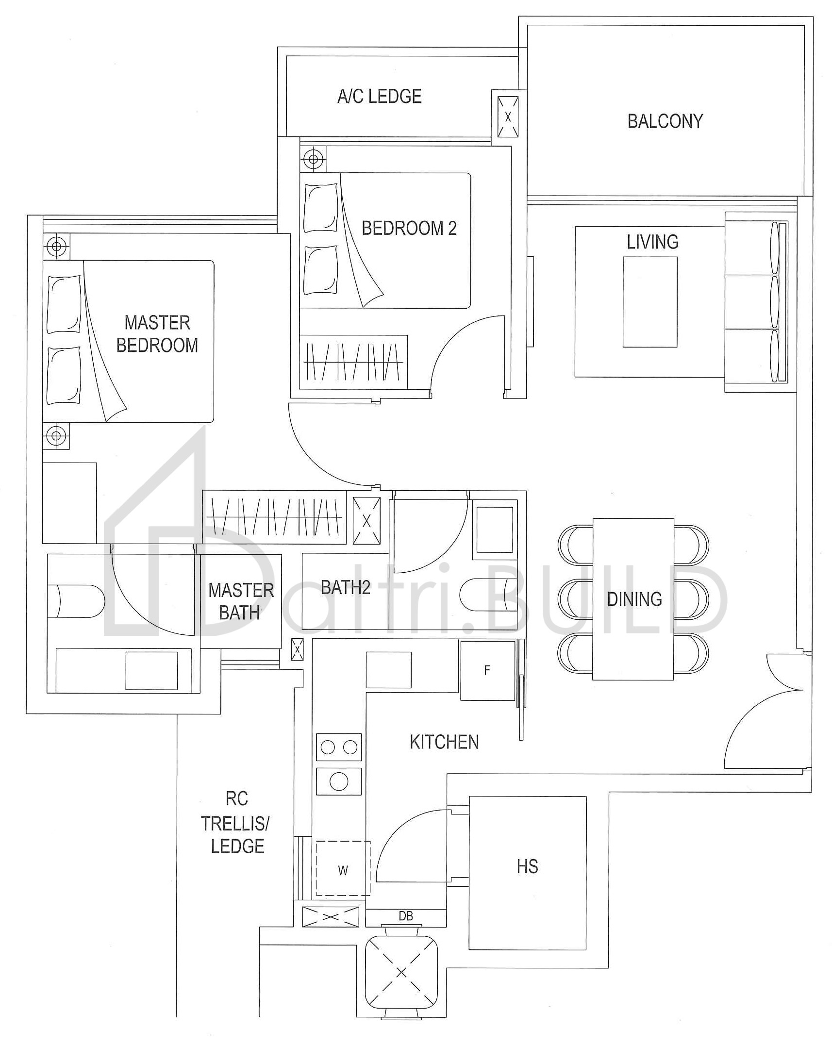 STARS OF KOVAN B6 floorplan (watermarked)