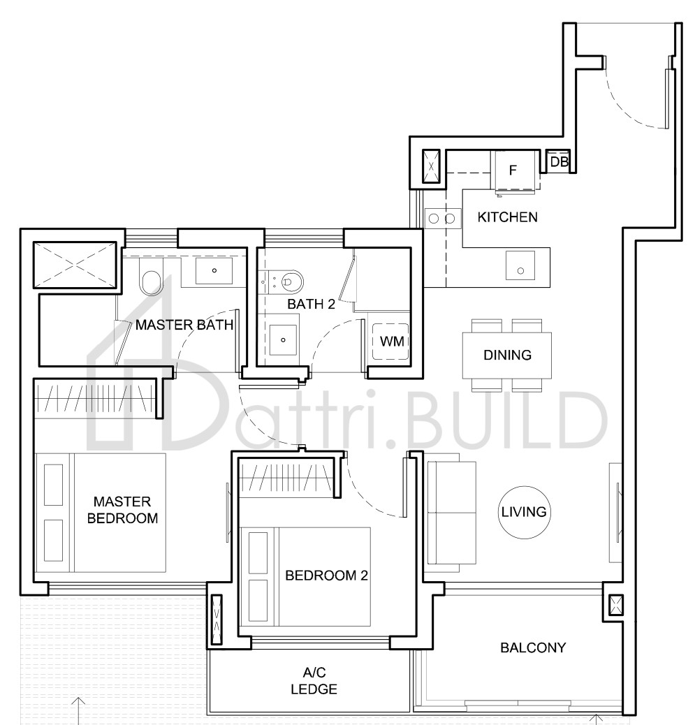 JEWEL @ BUANGKOK B5 floorplan (watermarked)