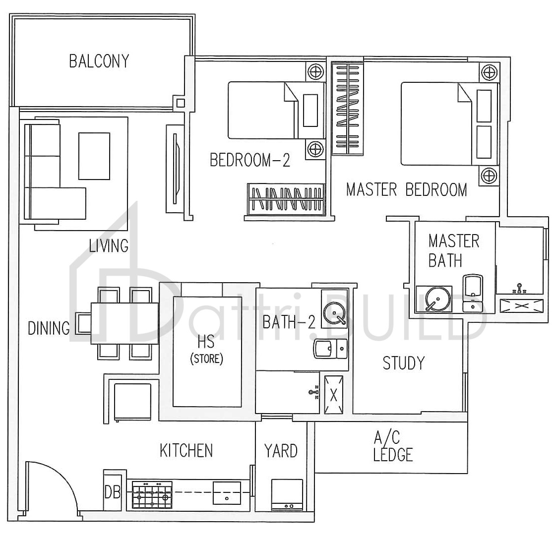 CANBERRA RESIDENCES BS3 floorplan (watermarked)