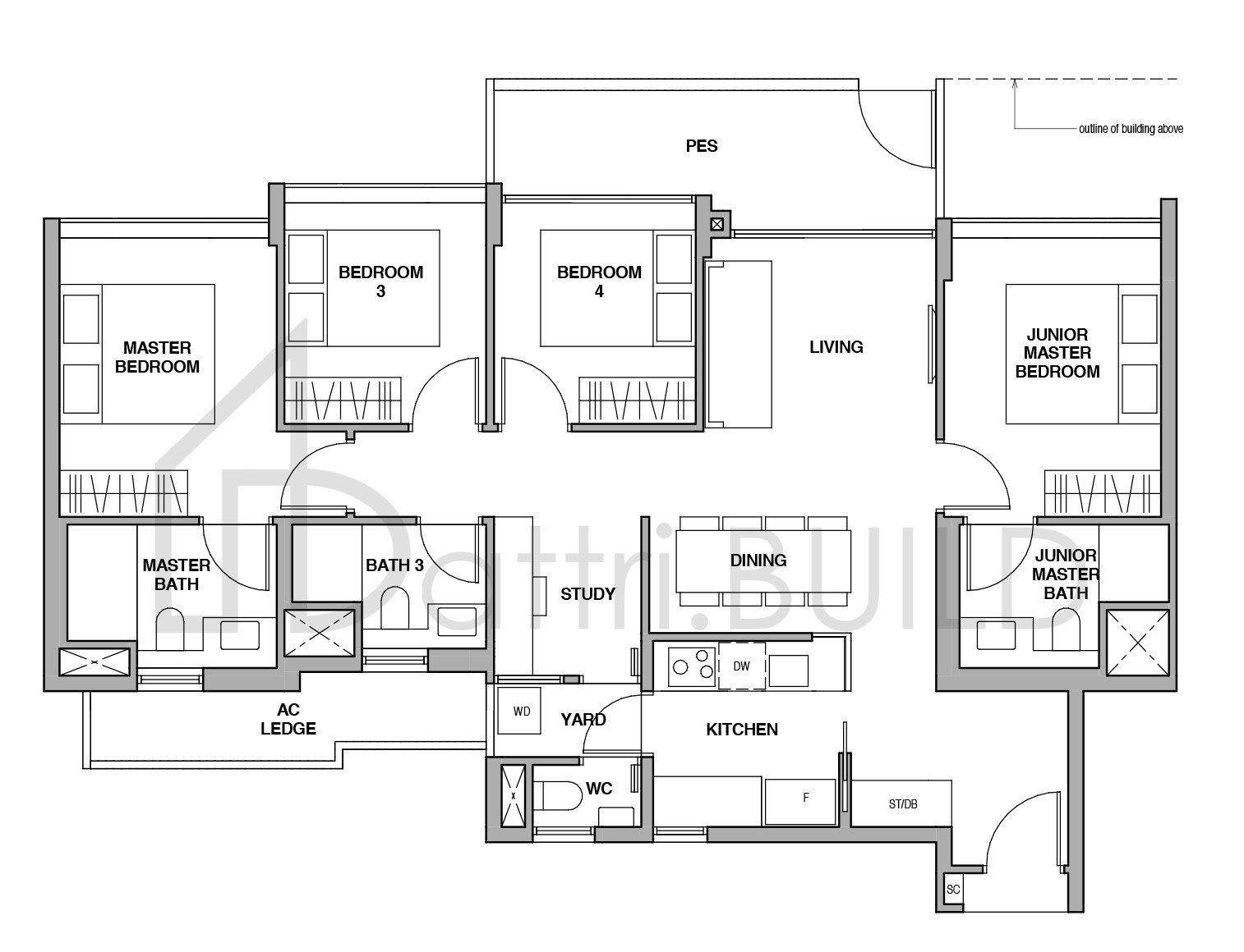 ROYALGREEN DS-1(p) floorplan (watermarked)