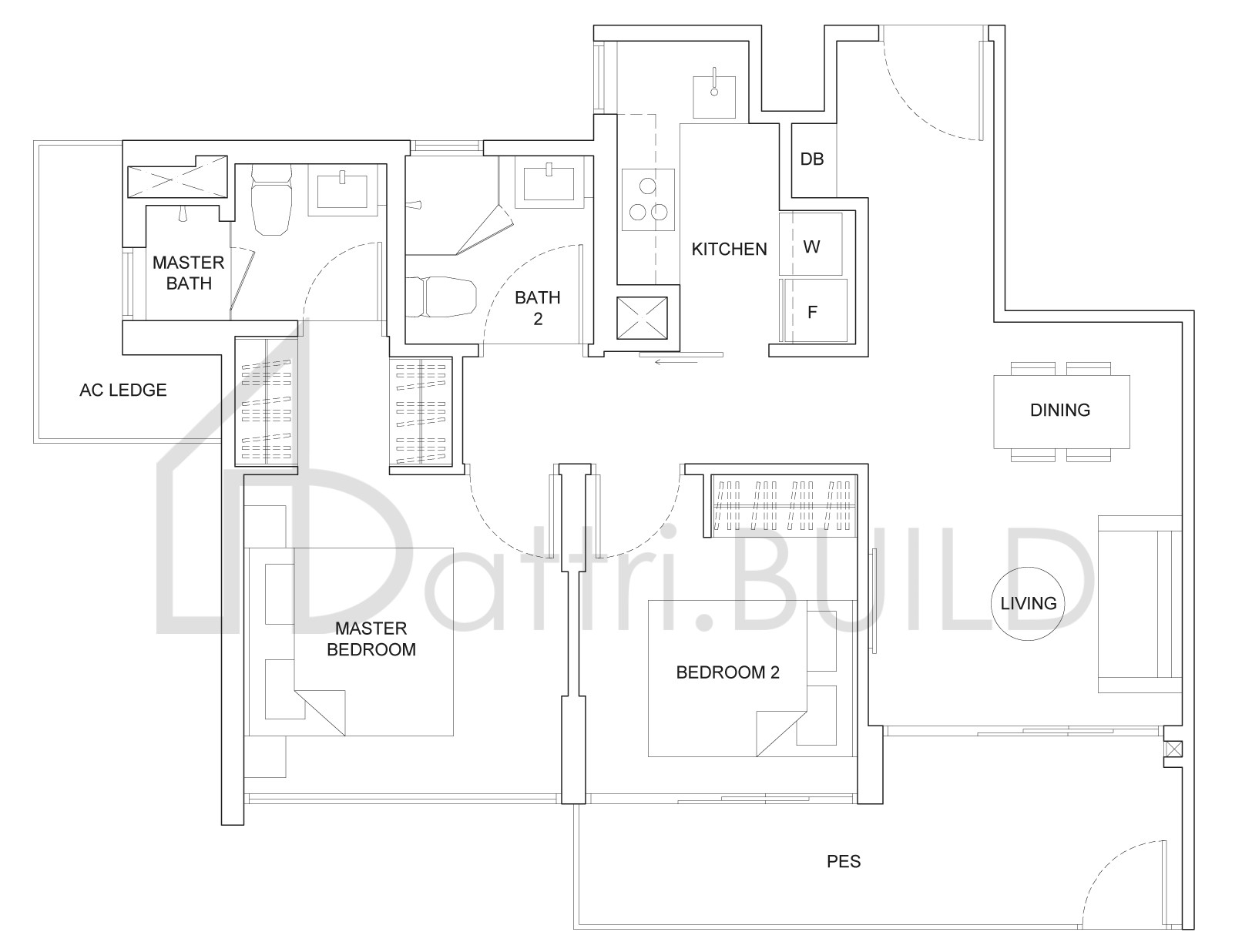 THE CRITERION A2P floorplan (watermarked)