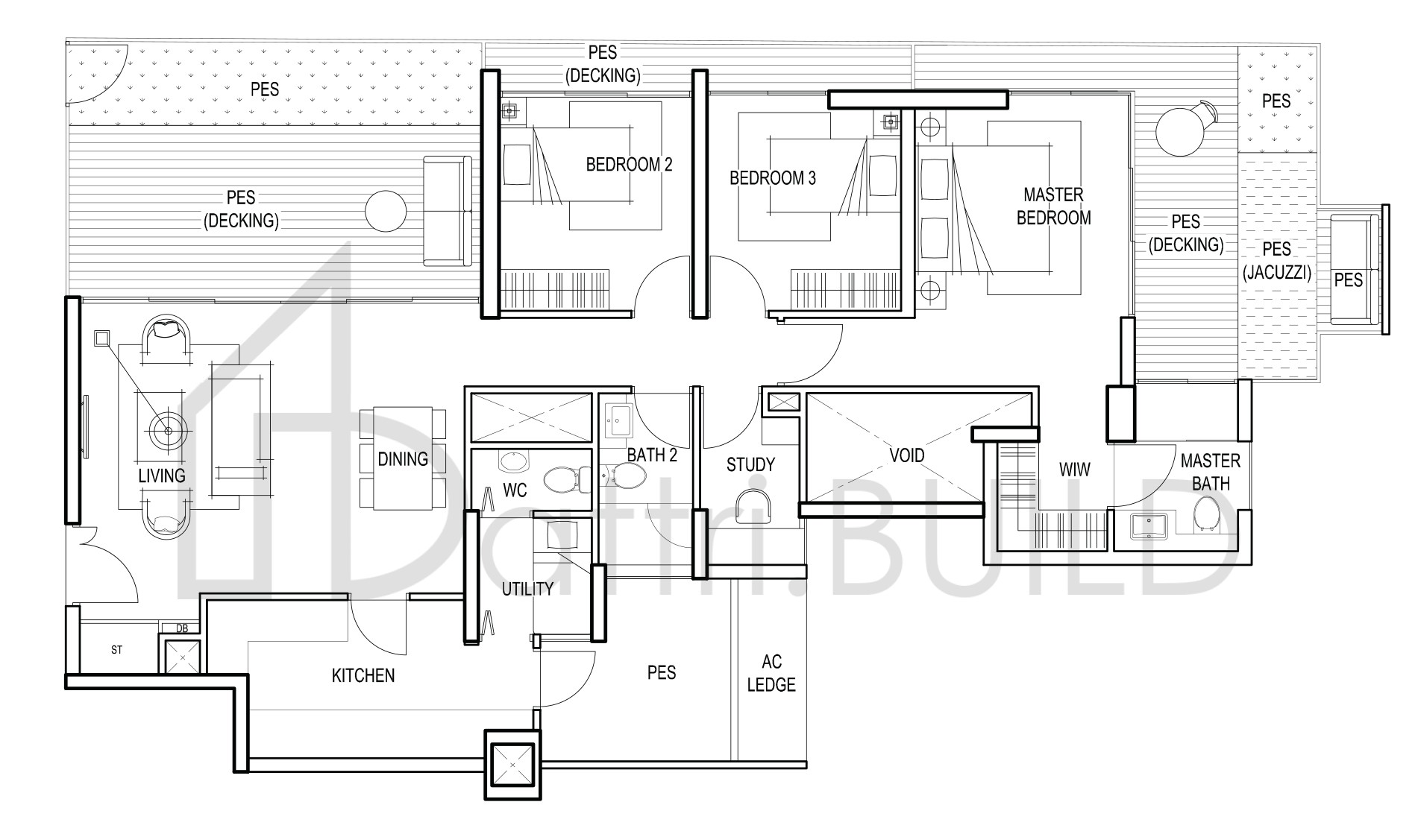 FORESQUE RESIDENCES C16 floorplan (watermarked)