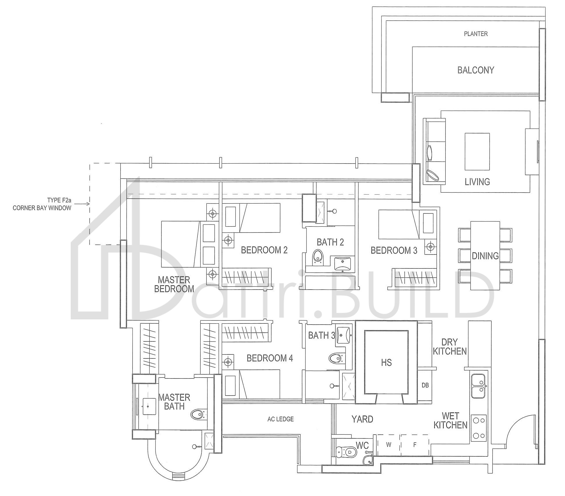 DOUBLE BAY RESIDENCES F2 floorplan (watermarked)